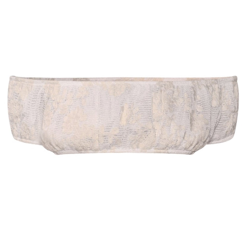 Dentelle Bikini Top White - L'ANIMAL CO