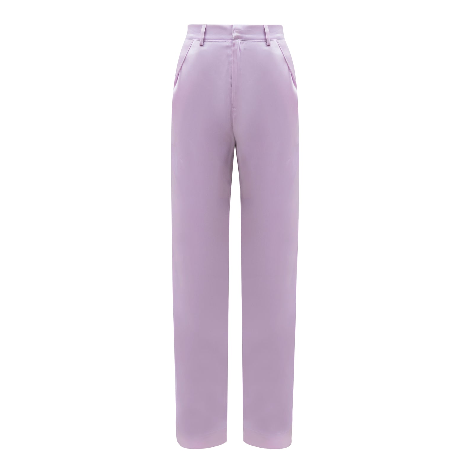 Iridescent Fluid Double Faced Wide Leg Pant - L'ANIMAL CO