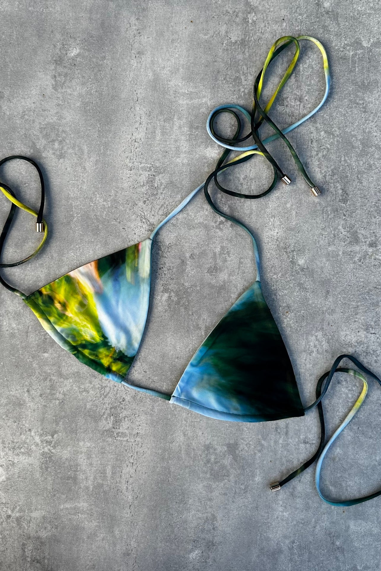 WATERCOLOR BIKINI TOP - L'ANIMAL CO