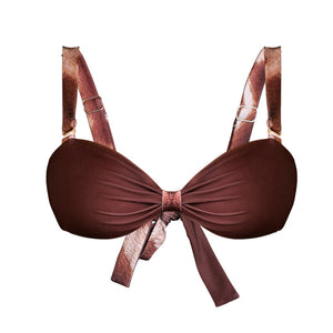 Safari Reversible Bikini Top - L'ANIMAL CO