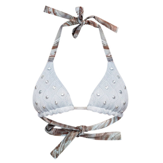 Perle Bikini Top Sky Blue - L'ANIMAL CO