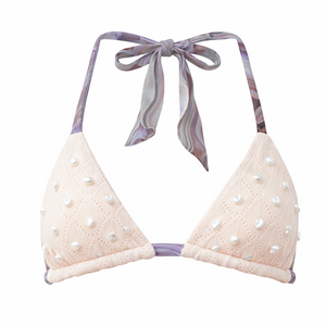 Perle Bikini Top Apricot Cream - L'ANIMAL CO