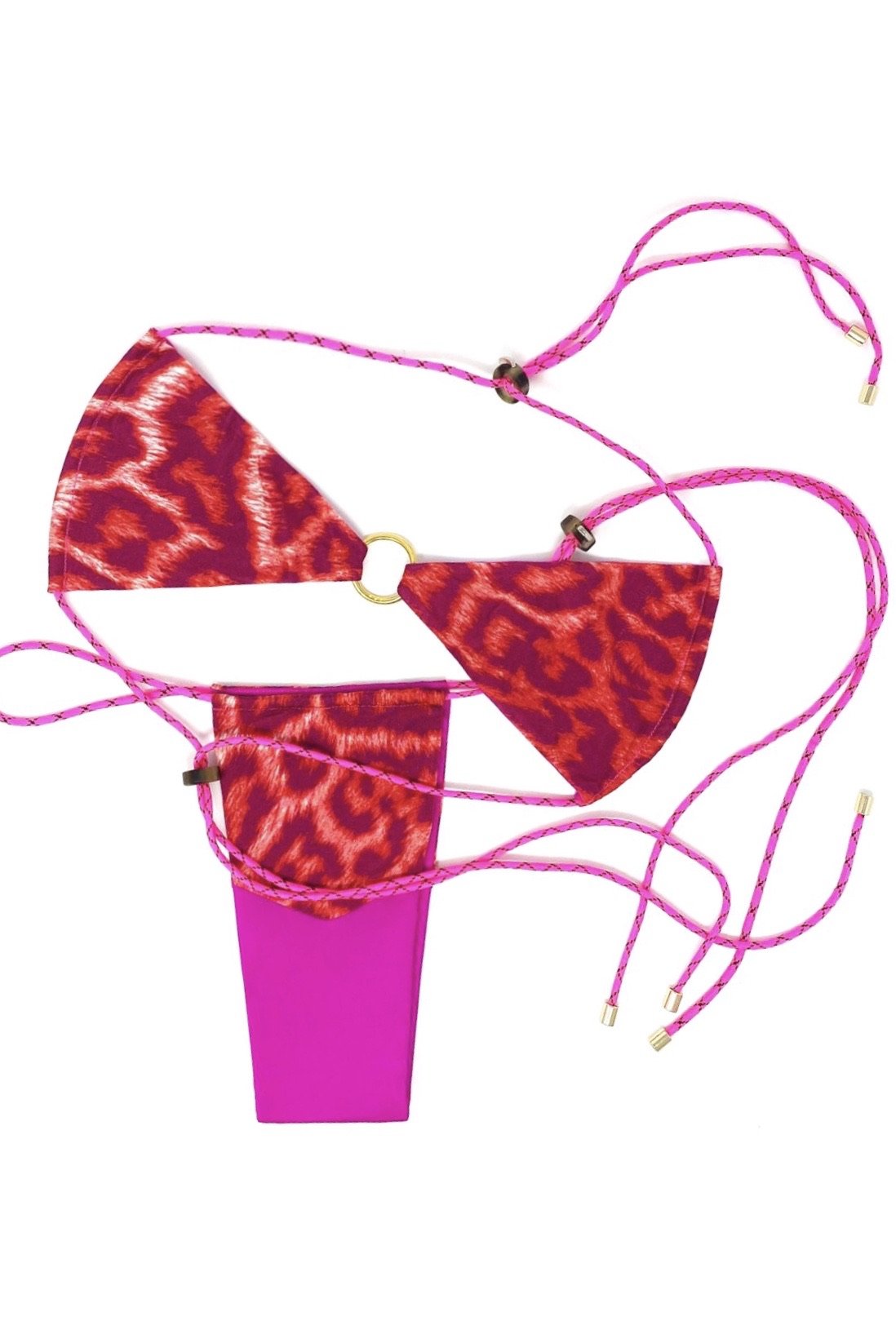 CHATON ROSE BIKINI BOTTOM - L'ANIMAL CO