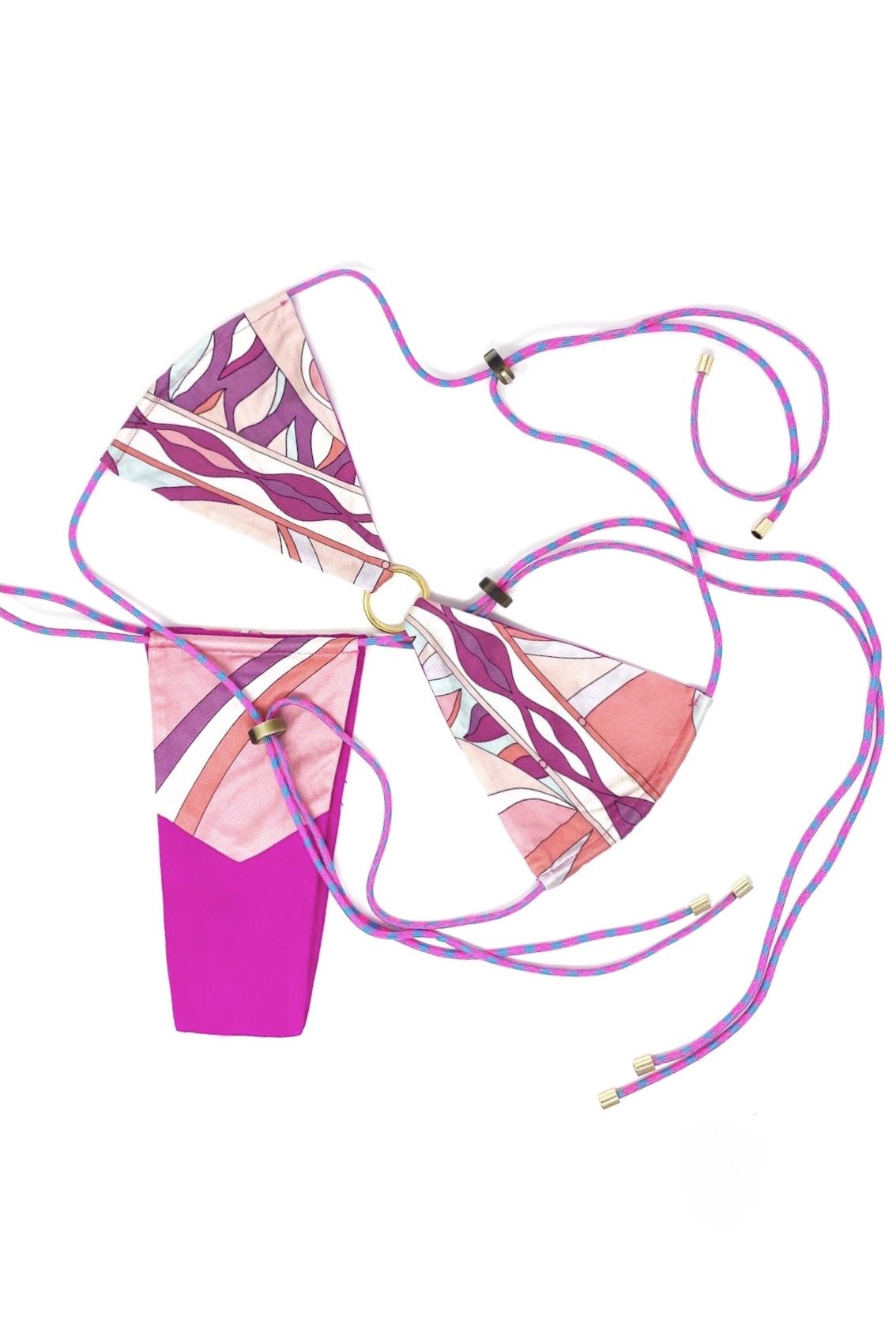 PUCCI POPPIN BIKINI TOP - L'ANIMAL CO